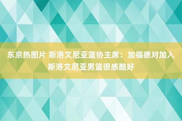 东京热图片 斯洛文尼亚篮协主席：加福德对加入斯洛文尼亚男篮很感酷好